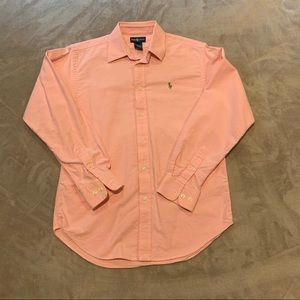 Baby pink Ralph Lauren button down